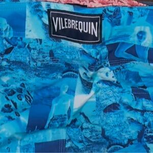 Vilebrequin Blue Abstract Swim Shorts